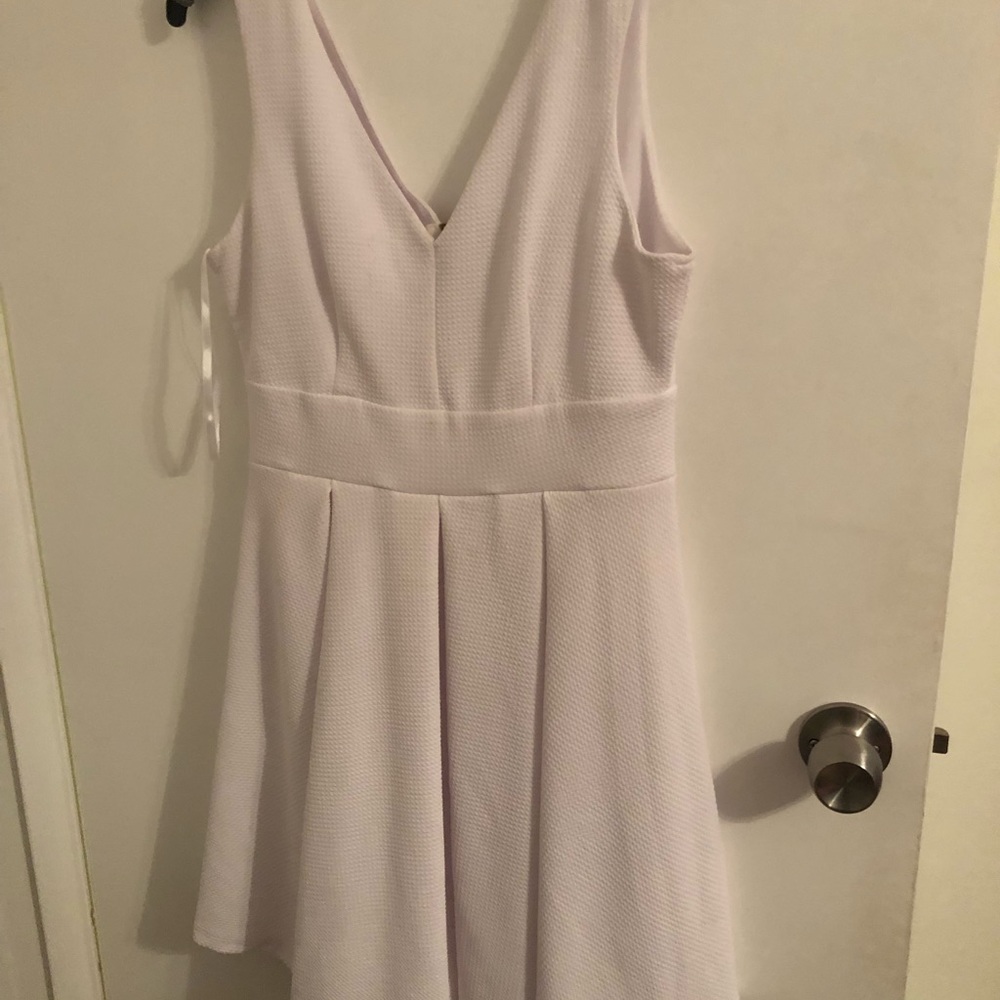 White Above the Knee dress